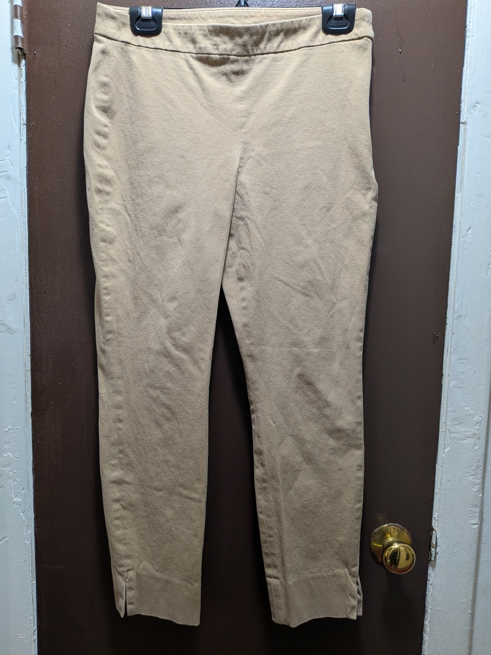 1901 Women's Khaki Pull-On Stretch Chinos
